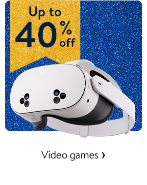 Up to 40% off - Video games