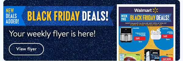 NEW DEALS ADDED! BLACK FRIDAY DEALS! Your weekly flyer is here!