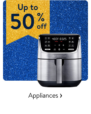 Up to 50% off - Appliances