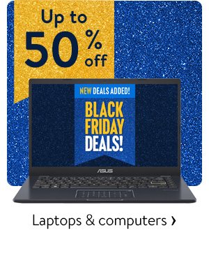 Up to 50% off - Laptops & computers