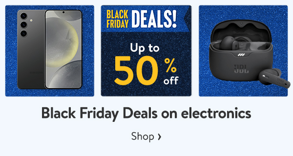 Up to 50% off - Black Friday Deals on electronics