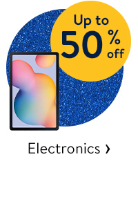 Up to 50% off - Electronics