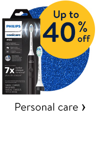 Up to 40% off - Personal care