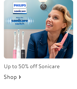 Up to 50% off Sonicare