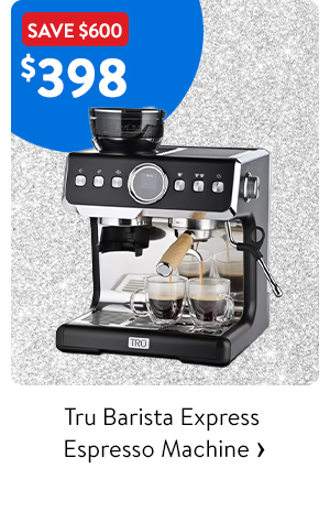 Tru Barista Express Espresso Machine