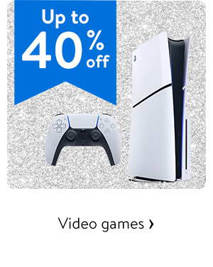 Up to 40% off - Video games