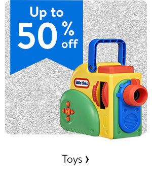 Up to 50% off - Toys