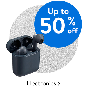 Up to 50% off - Electronics