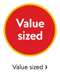 Value sized