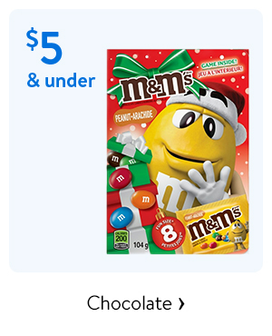 $5 & under - Chocolate