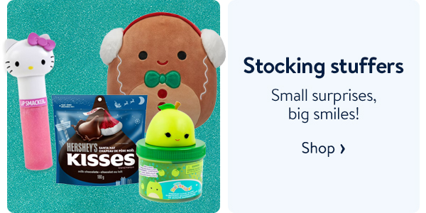 Stocking stuffers - Small surprises, big smiles!