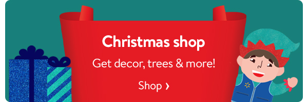 Christmas shop - Get decor, trees & more!