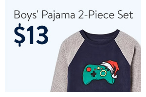 Boys' Pajama 2-Piece Set