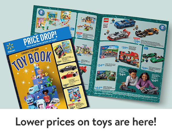 Lower prices on toys are here!