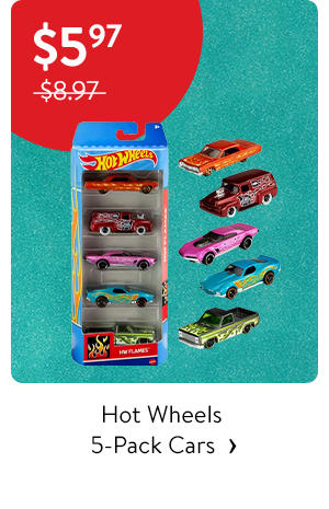 Hot Wheels 5-Pack Cars