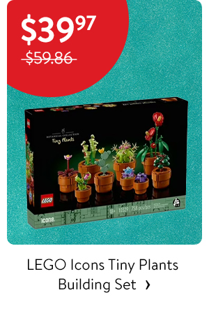 LEGO Icons Tiny Plants Building Set