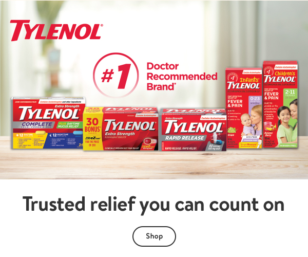 Trusted relief you can count on