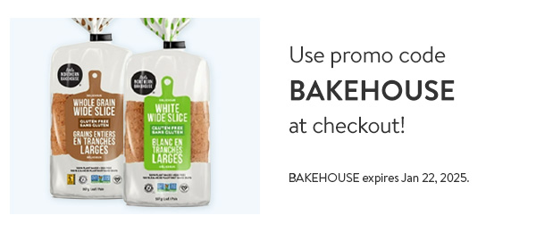 Use promo code BAKEHOUSE at checkout! BAKEHOUSE expires Jan 22, 2025.