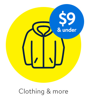 $9 & under - Clothing & more