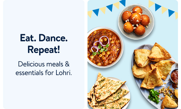 Eat. Dance. Repeat! Delicious meals & essentials for Lohri.