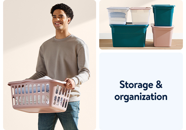 Storage & organization