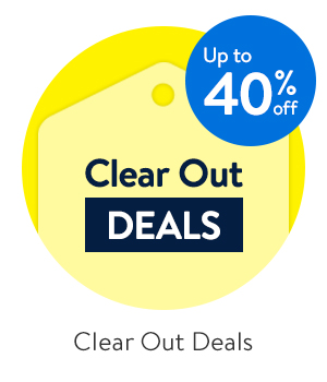 Up to 40% off - Clear Out Deals