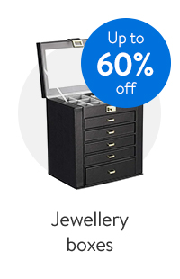 Jewellery boxes - Up to 60% off