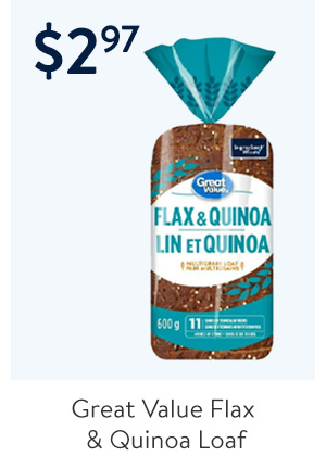 Great Value Flax & Quinoa Loaf