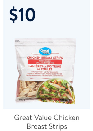 Great Value Chicken Breast Strips