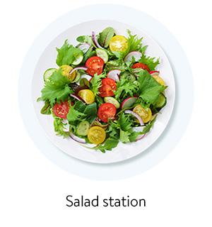 Salad station