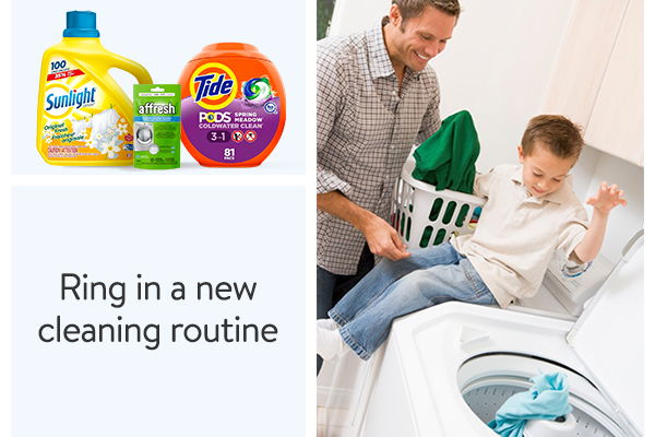 Ring in a new cleaning routine