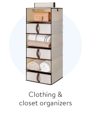 Clothing & closet organizers