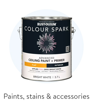 Paints, stains & accessories