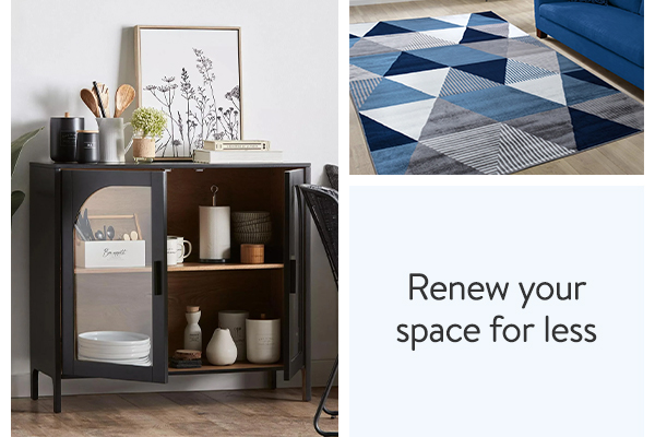 Renew your space for less