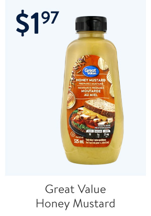 Great Value Honey Mustard