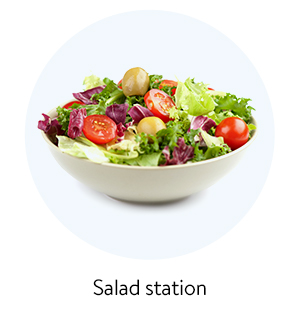 Salad station