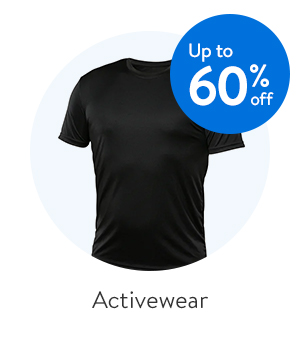 Up to 60% off - Activewear