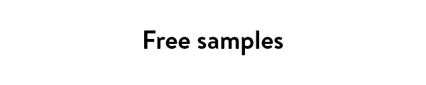 Free samples