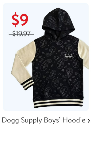 $9 - Dogg Supply Boys' Hoodie