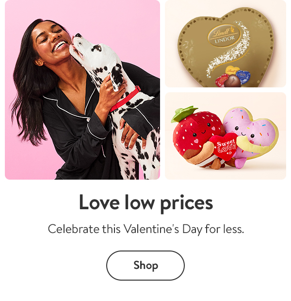 Love low prices - Celebrate this Valentine's Day for less.