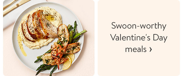 Swoon-worthy Valentine's Day meals