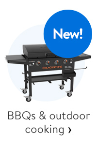 New! BBQs & outdoor cooking