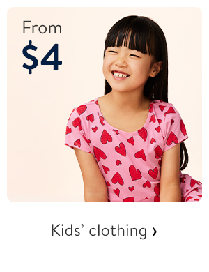 From $4 - Kids Clothing