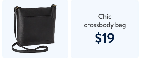 $19 - Chic crossbody bag