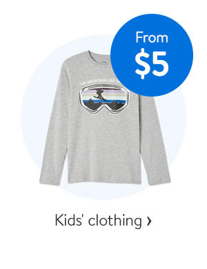 Kids' clothing - From $5