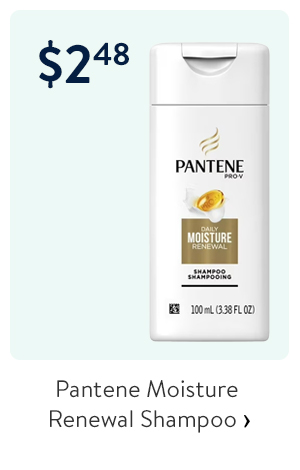 $2.48 - Pantene Moisture Renewal Shampoo