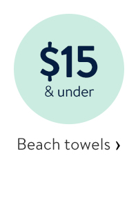 $15 & under - Beach towels