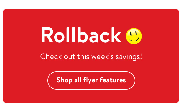 Rollback - Check out this week’s savings!