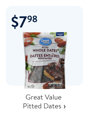 Great Value Pitted Dates