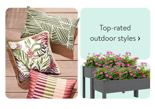 Top-rated outdoor styles